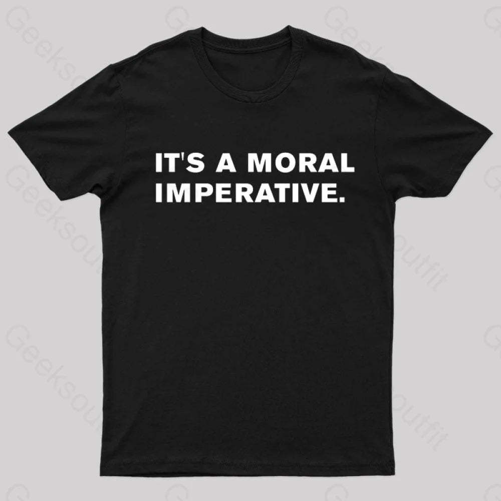 Real Genius Quote T-Shirt Black / S