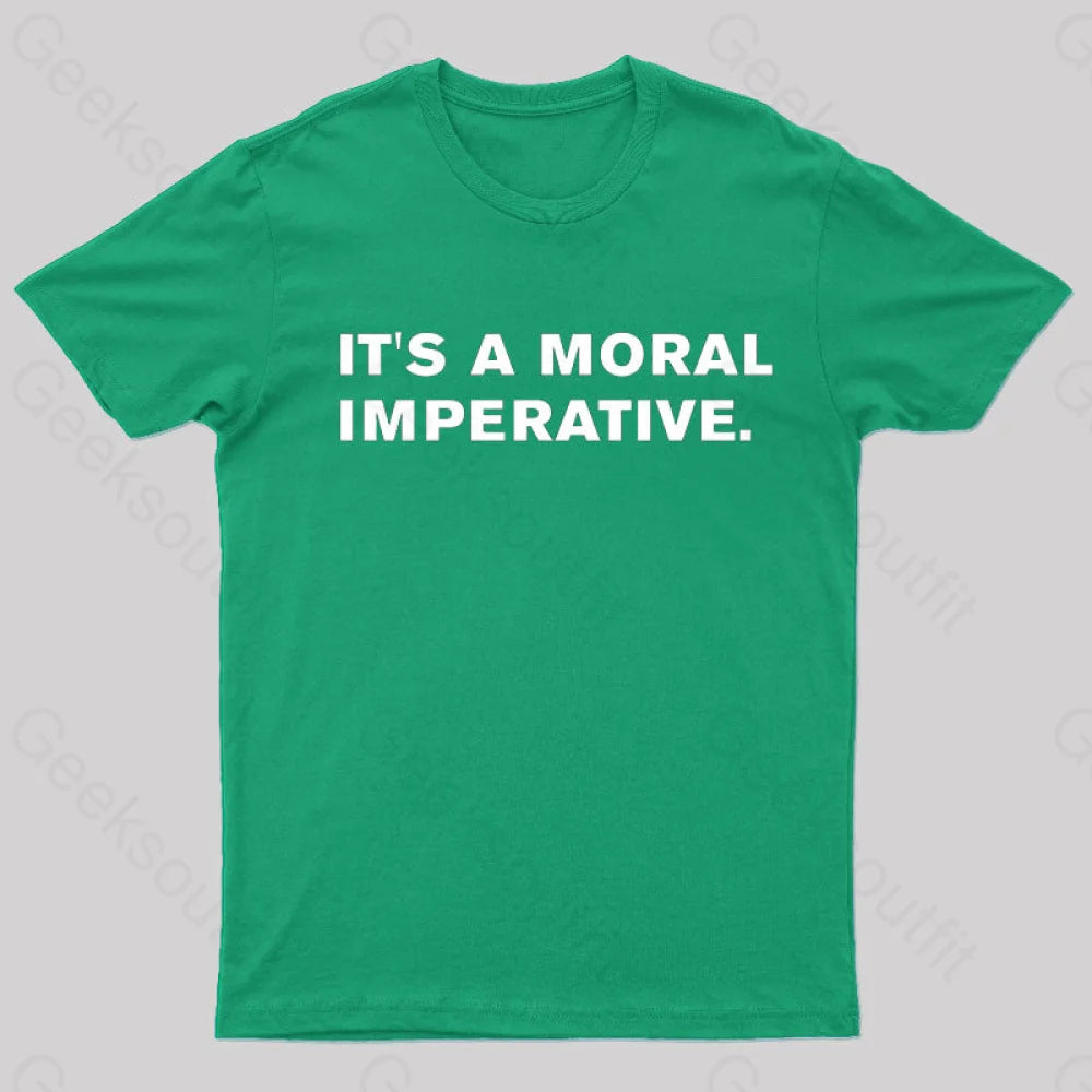 Real Genius Quote T-Shirt Green / S