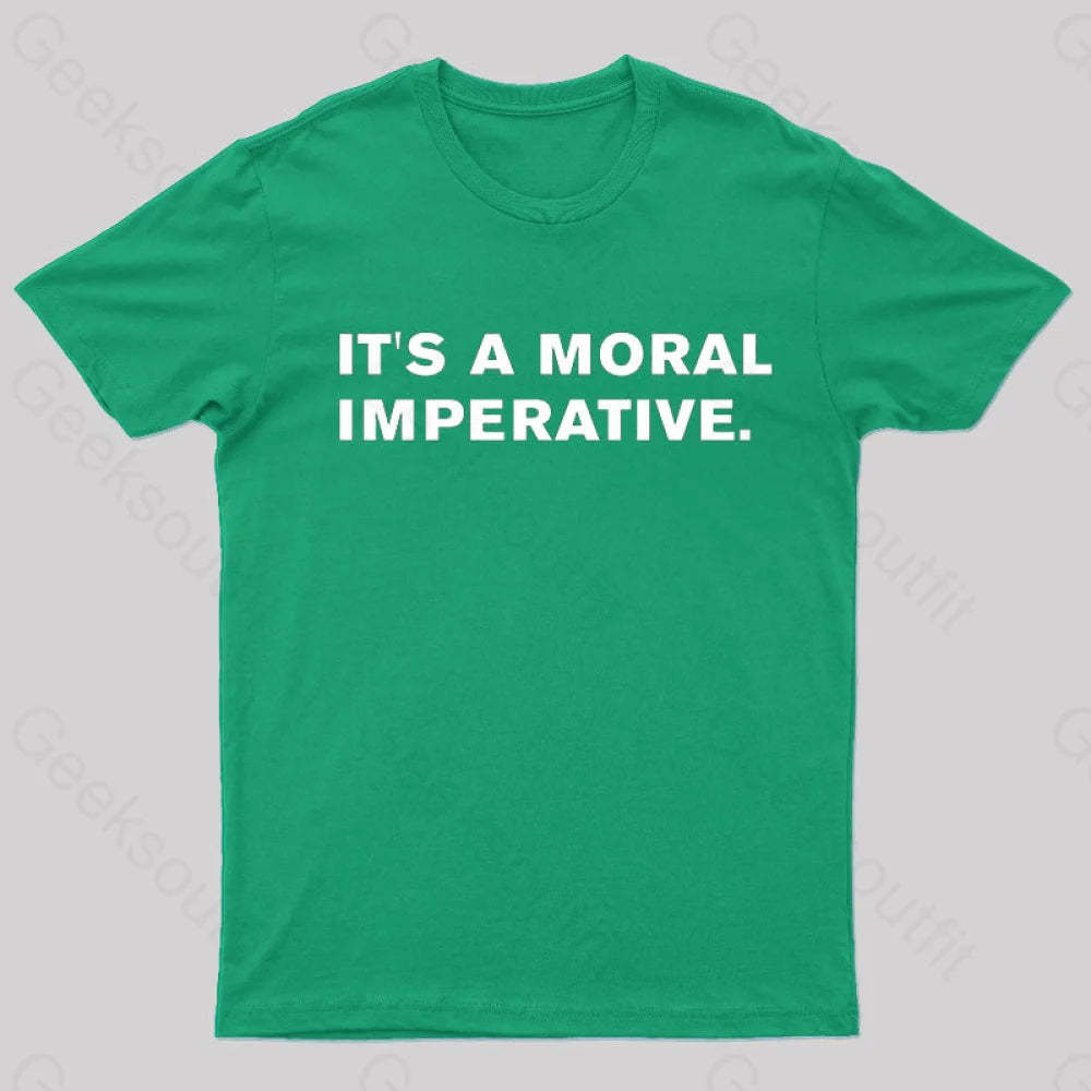 Real Genius Quote T-Shirt Green / S