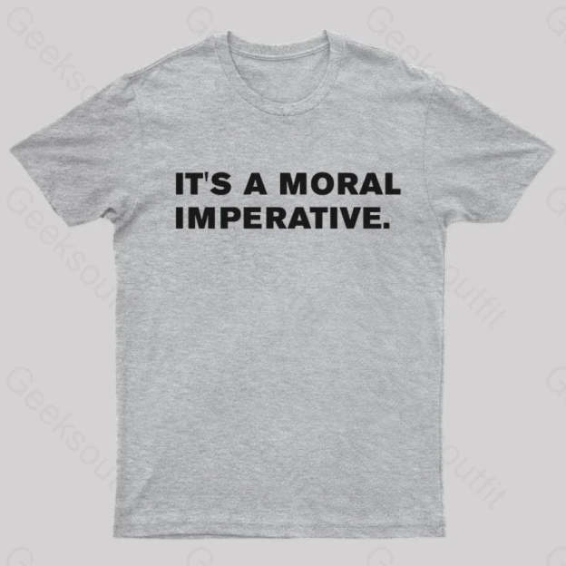 Real Genius Quote T-Shirt Grey / S