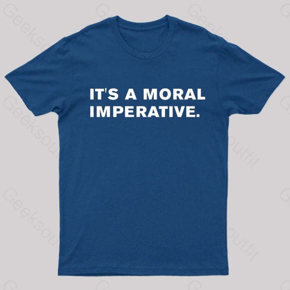 Real Genius Quote T-Shirt Navy / S