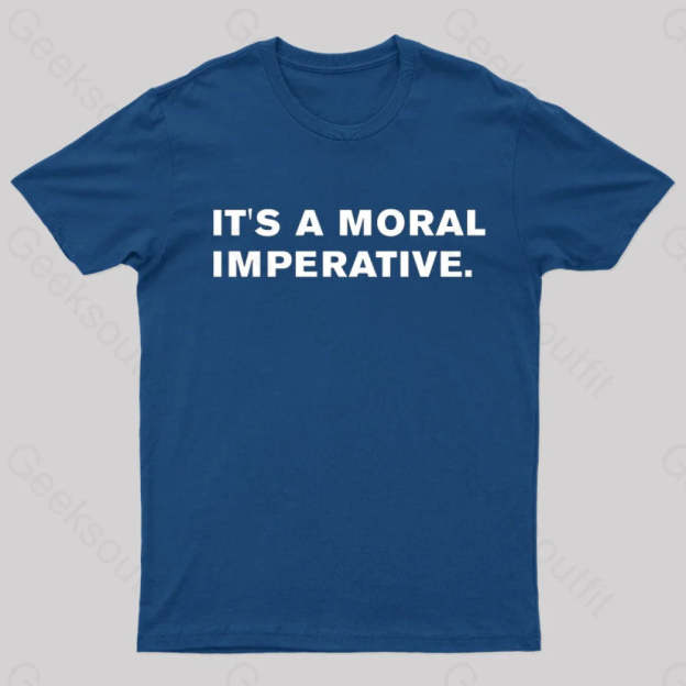 Real Genius Quote T-Shirt Navy / S