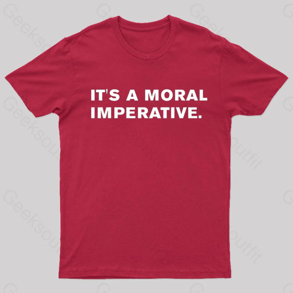Real Genius Quote T-Shirt Red / S