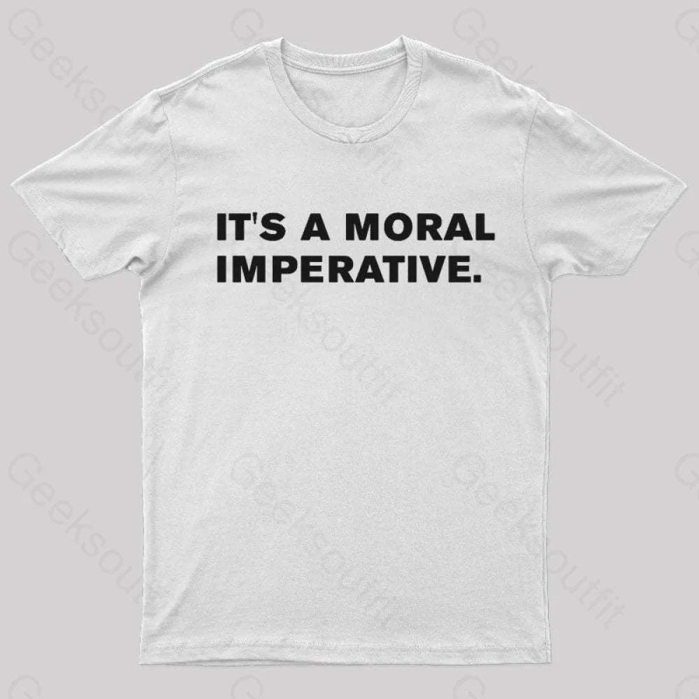 Real Genius Quote T-Shirt White / S