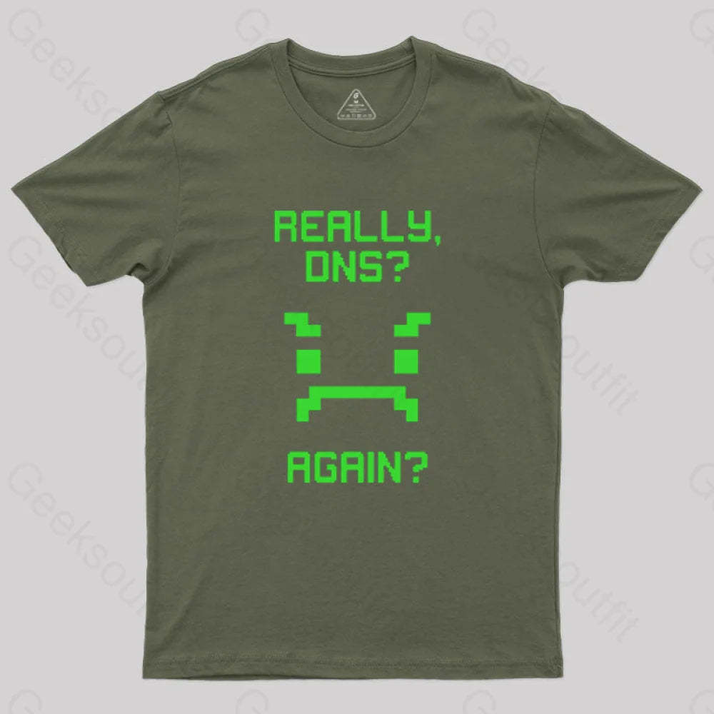 Really Dns T-Shirt Army Green / S