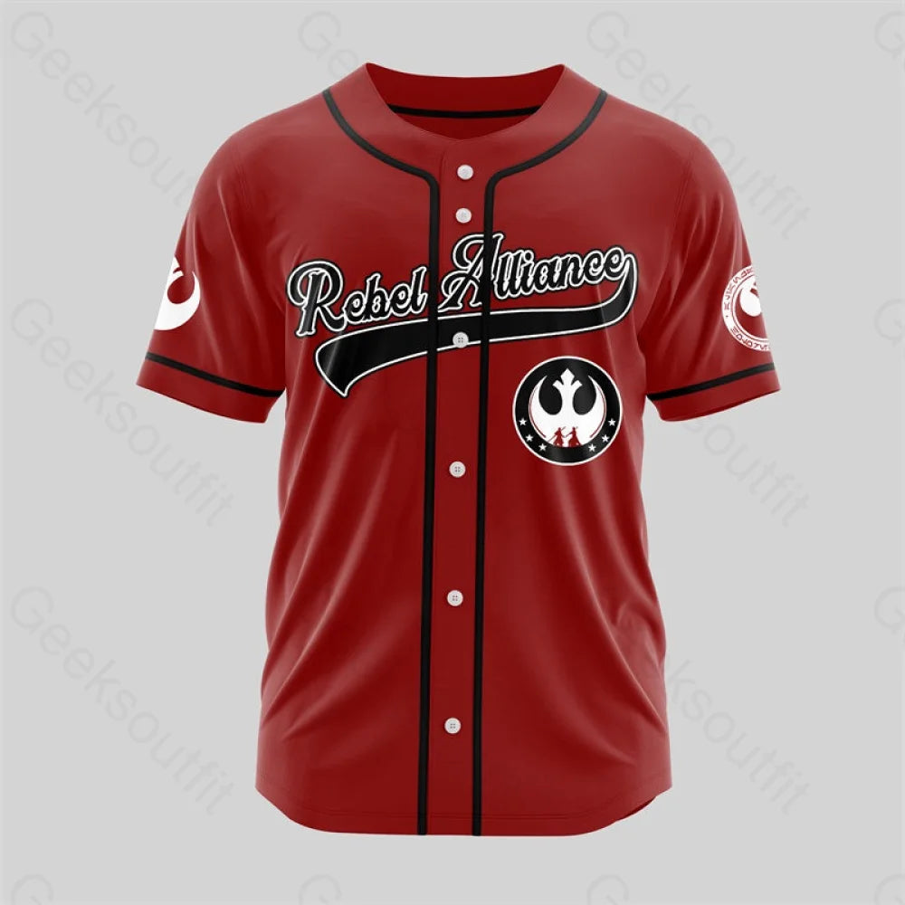 Rebel Alliance Baseball Jersey Xs