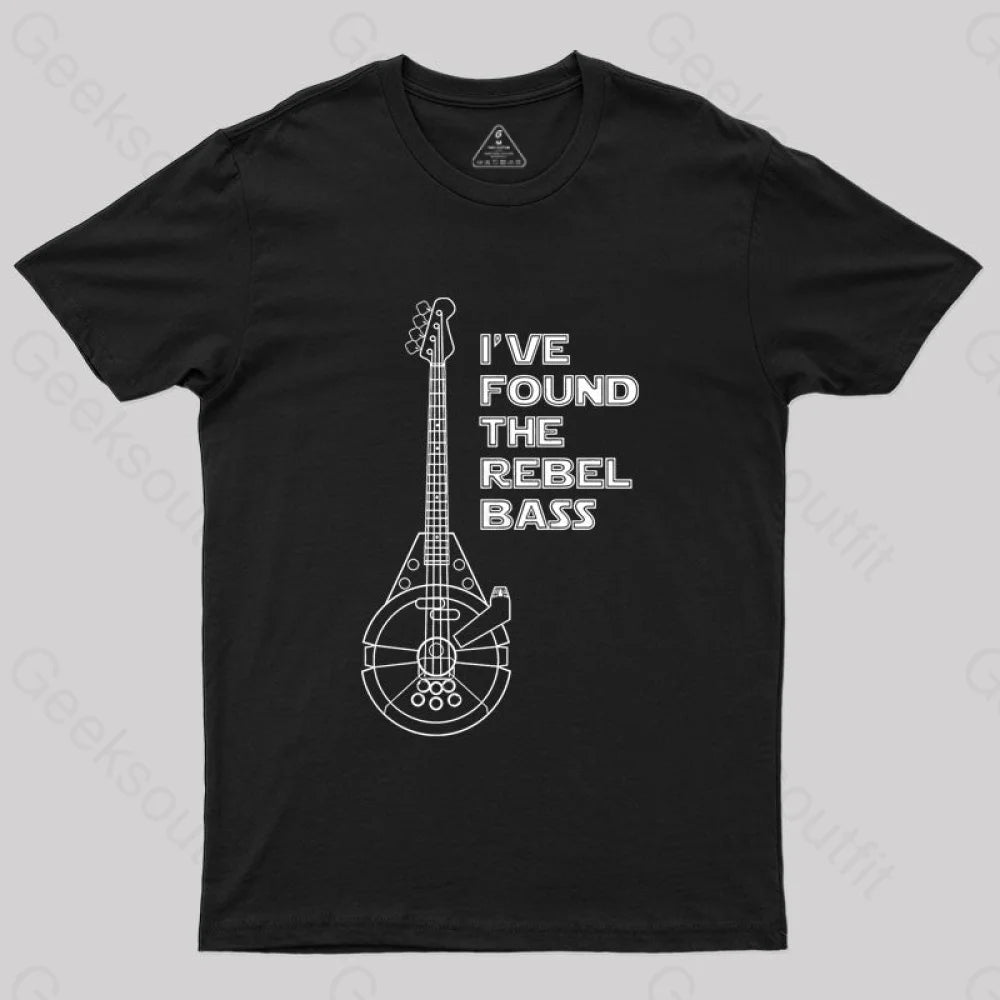 Rebel Bass T-Shirt Black / S