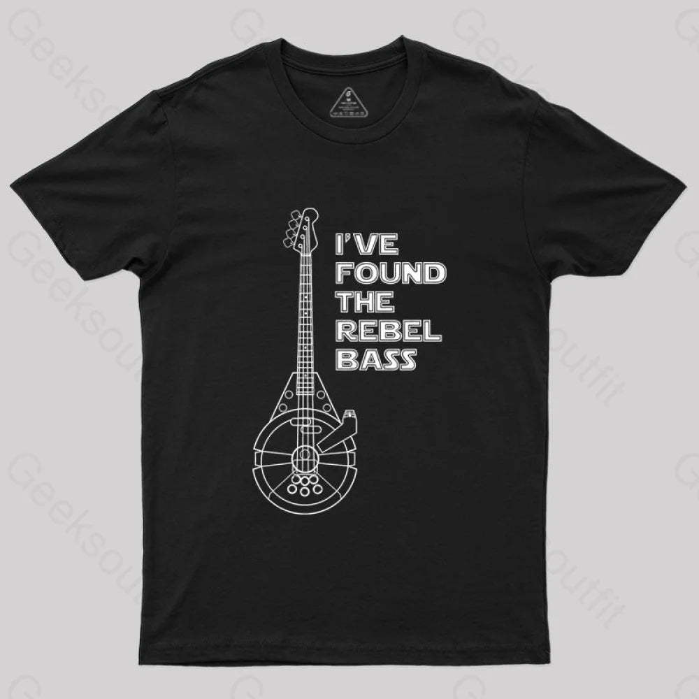 Rebel Bass T-Shirt Black / S
