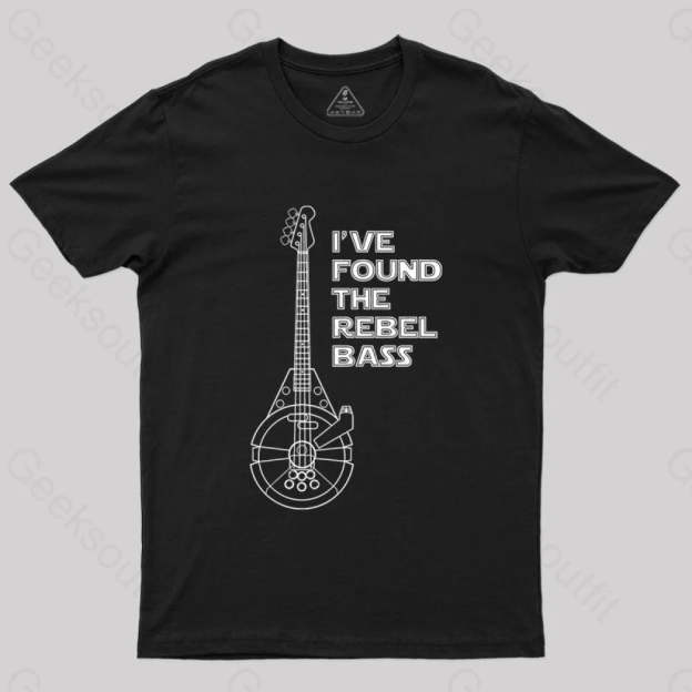 Rebel Bass T-Shirt Black / S
