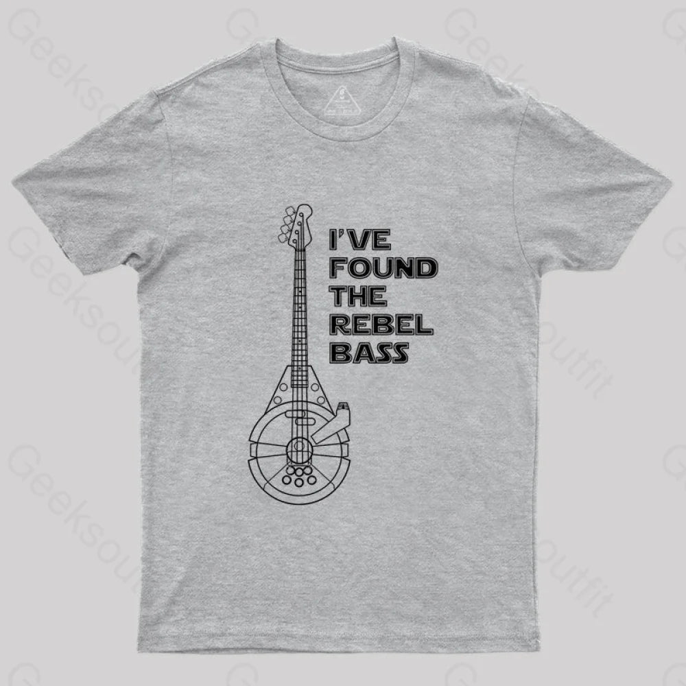 Rebel Bass T-Shirt Grey / S
