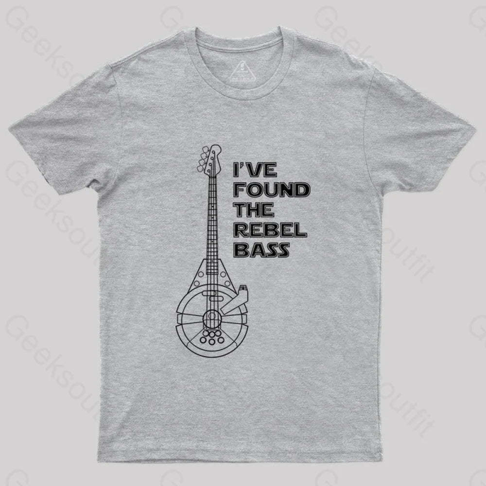 Rebel Bass T-Shirt Grey / S