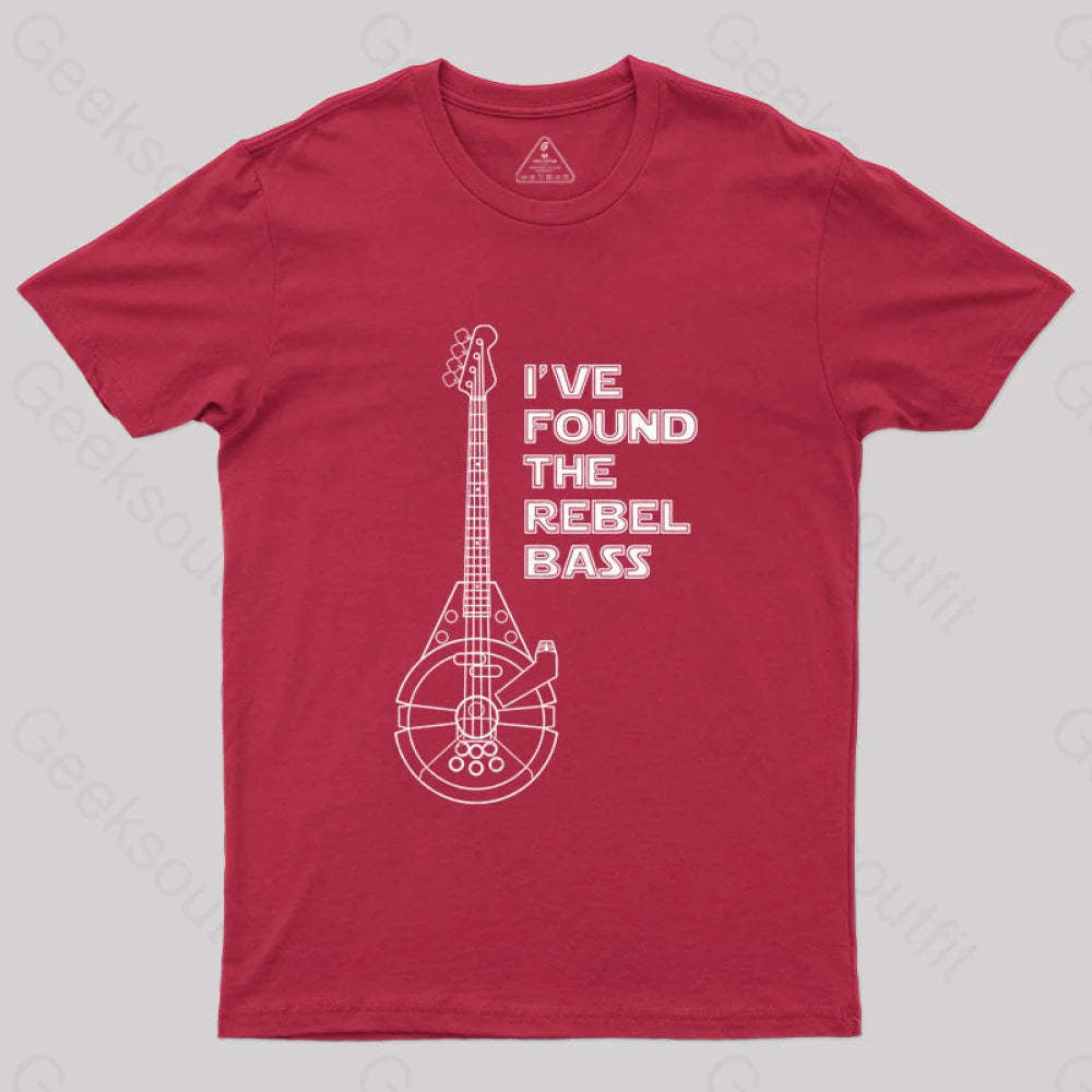 Rebel Bass T-Shirt Red / S