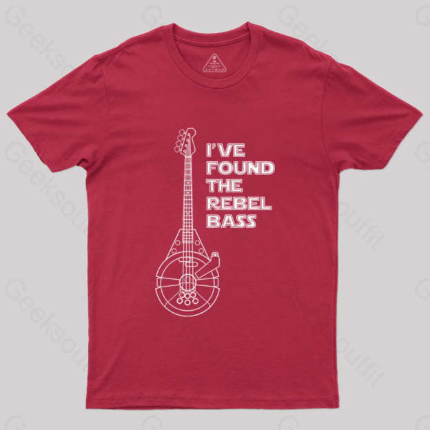Rebel Bass T-Shirt Red / S