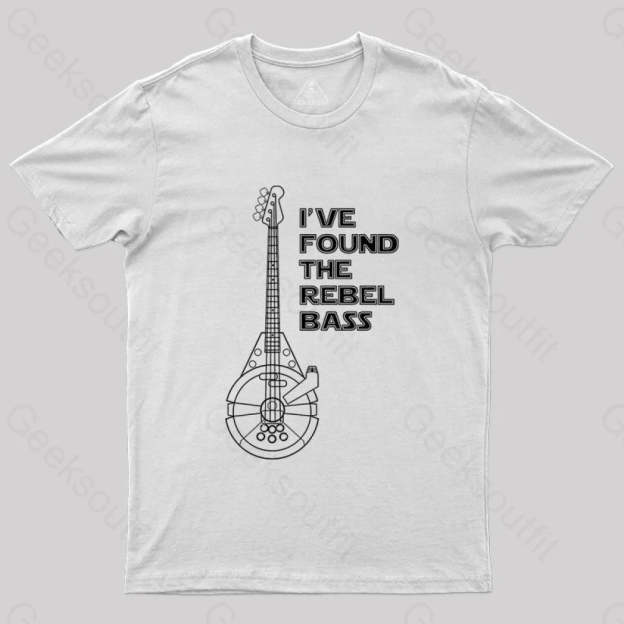 Rebel Bass T-Shirt White / S