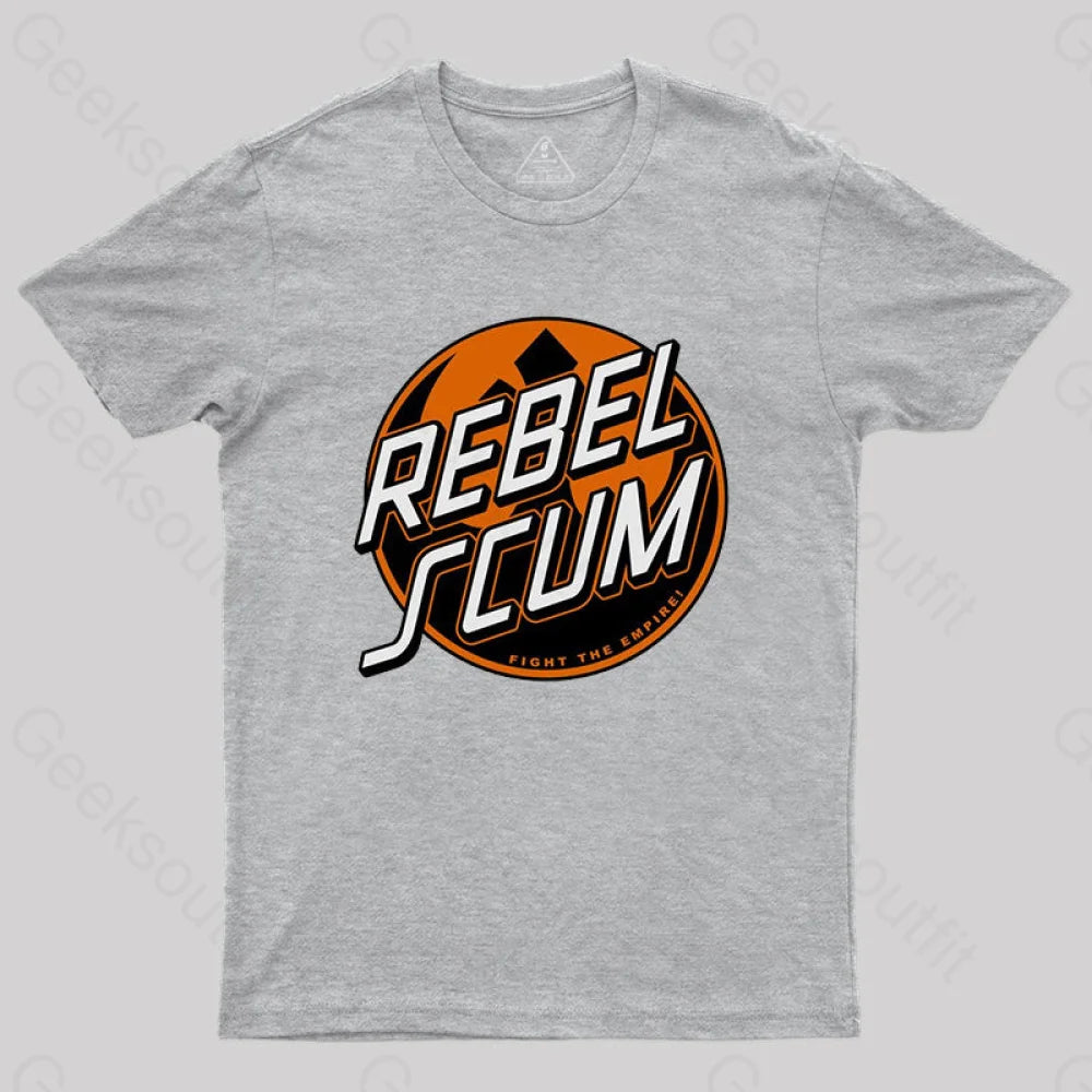 Rebel Emblem T-Shirt Grey / S
