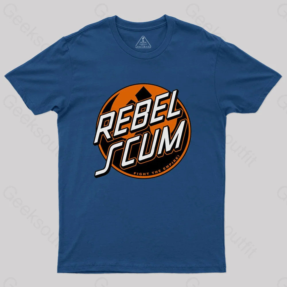 Rebel Emblem T-Shirt Navy / S