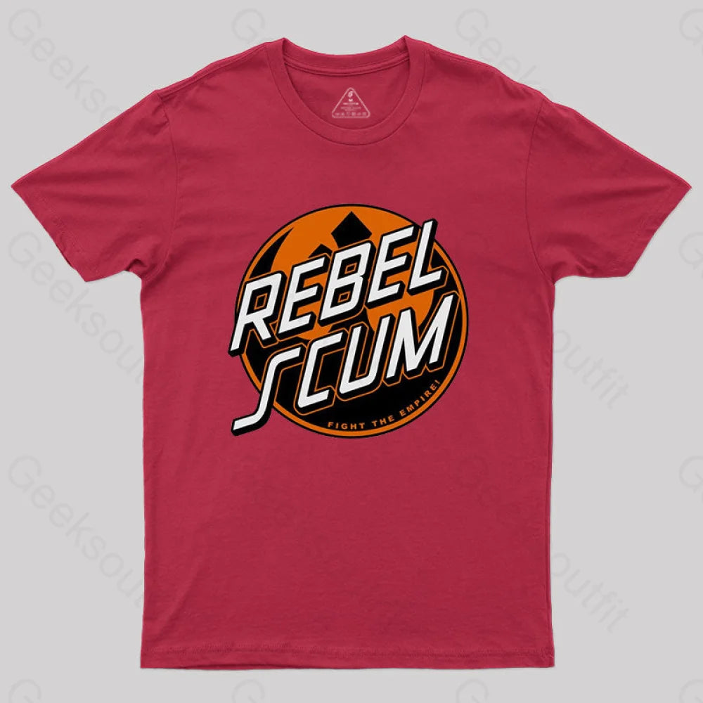 Rebel Emblem T-Shirt Red / S