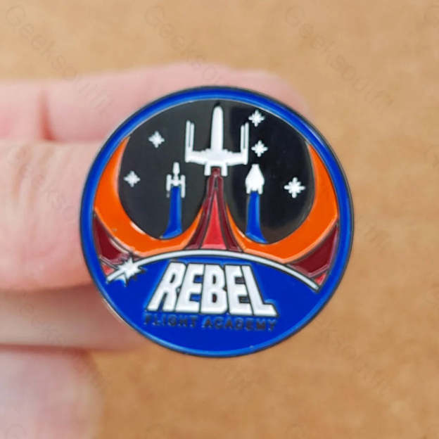Rebel Flight Academy Pins