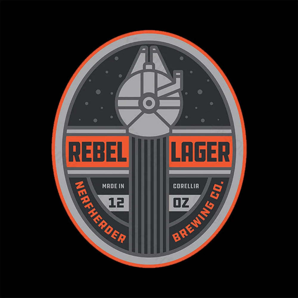 Rebel Lager Nerd T-Shirt