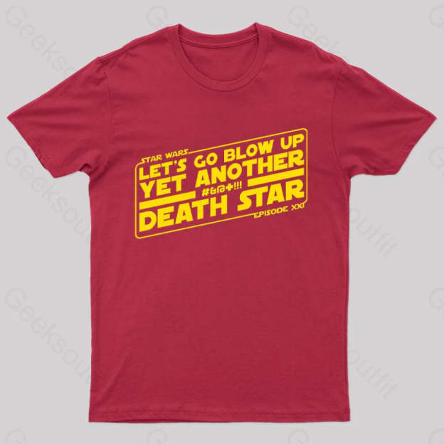 Recycled Wars Geek T-Shirt Red / S