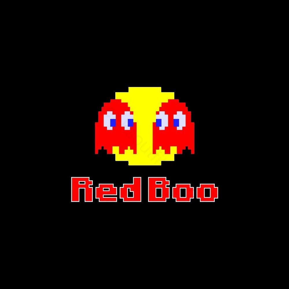 Red Boo Nerd T-Shirt