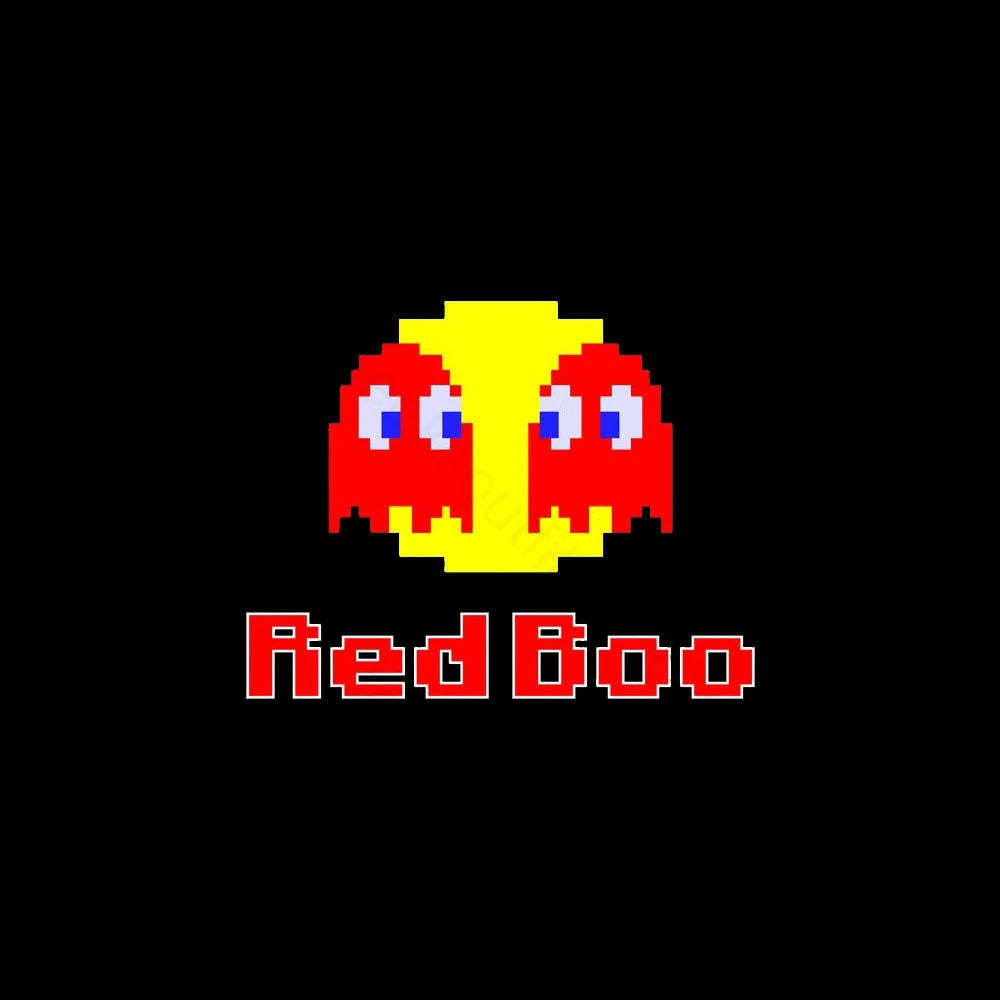 Red Boo Nerd T-Shirt