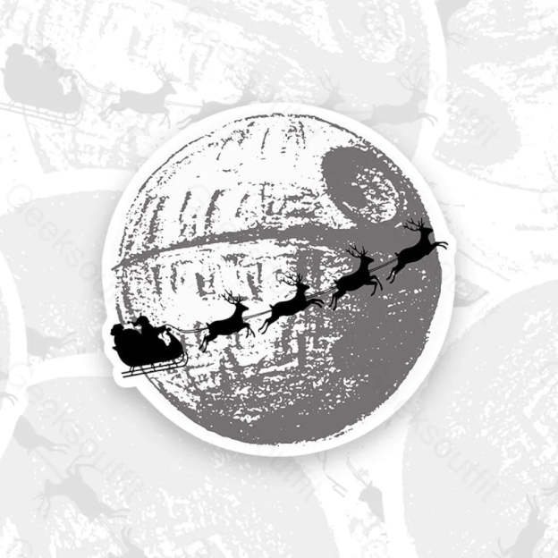 Red Leader Standing By Geek Sticker 6Cm
