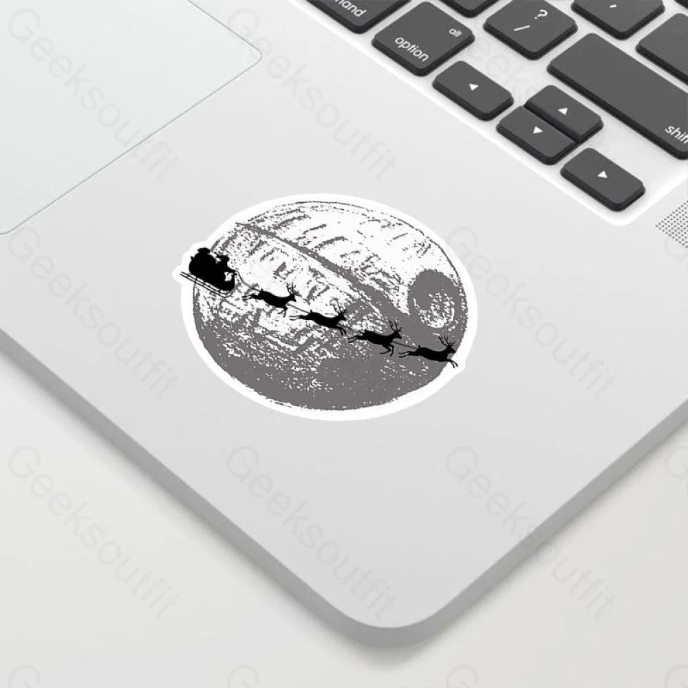 Red Leader Standing By Geek Sticker