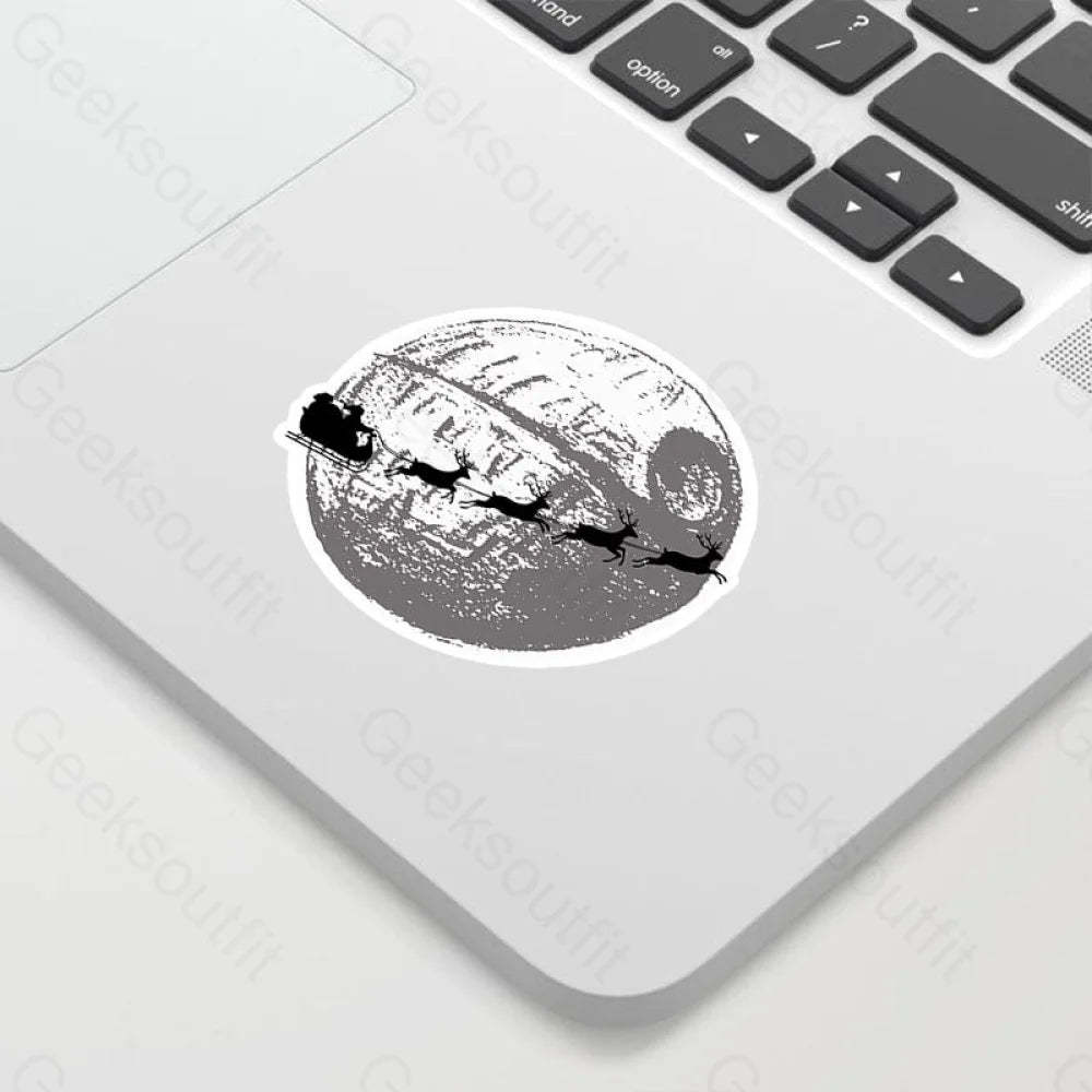 Red Leader Standing By Geek Sticker