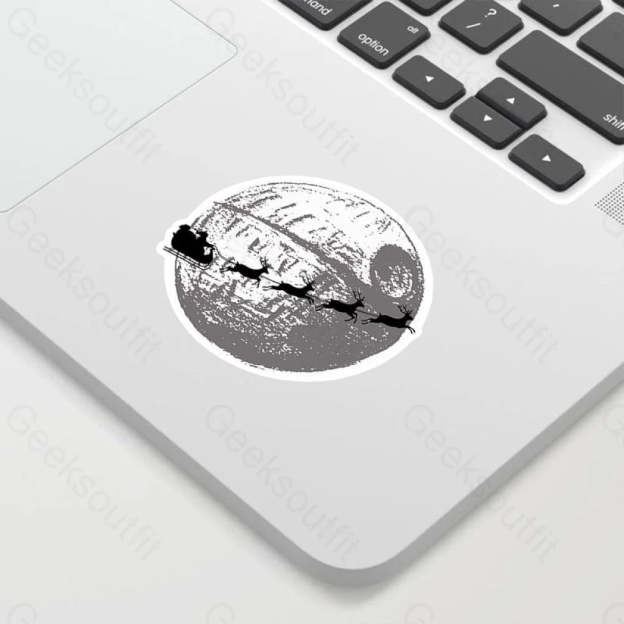 Red Leader Standing By Geek Sticker