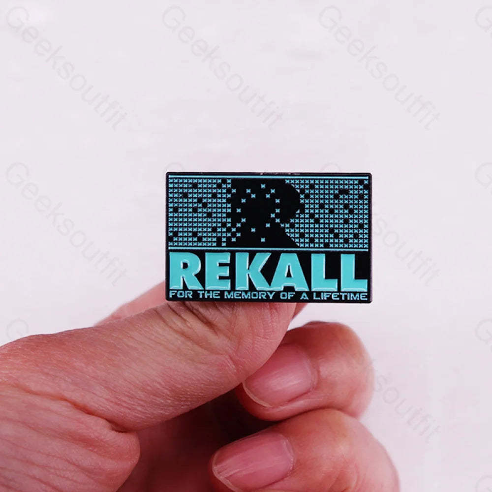 Rekall For The Memory Of A Lifetime Pins