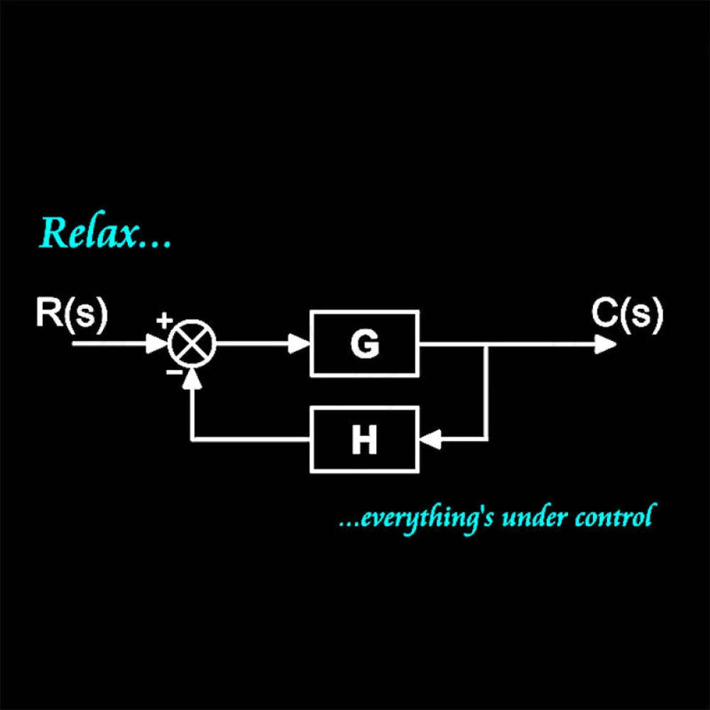 Relax Everything’s Under Control Nerd T-Shirt