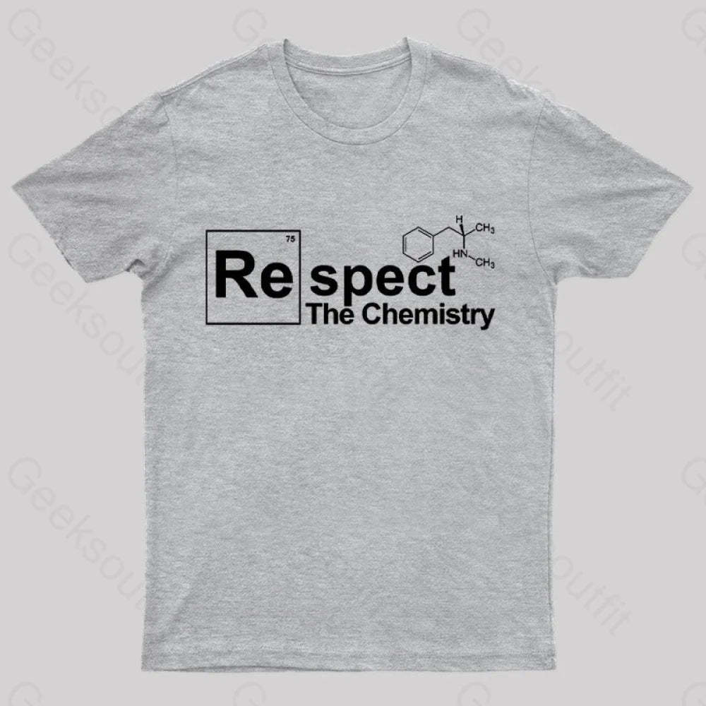Respect The Chemistry T-Shirt Grey / S