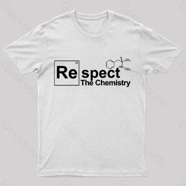 Respect The Chemistry T-Shirt White / S