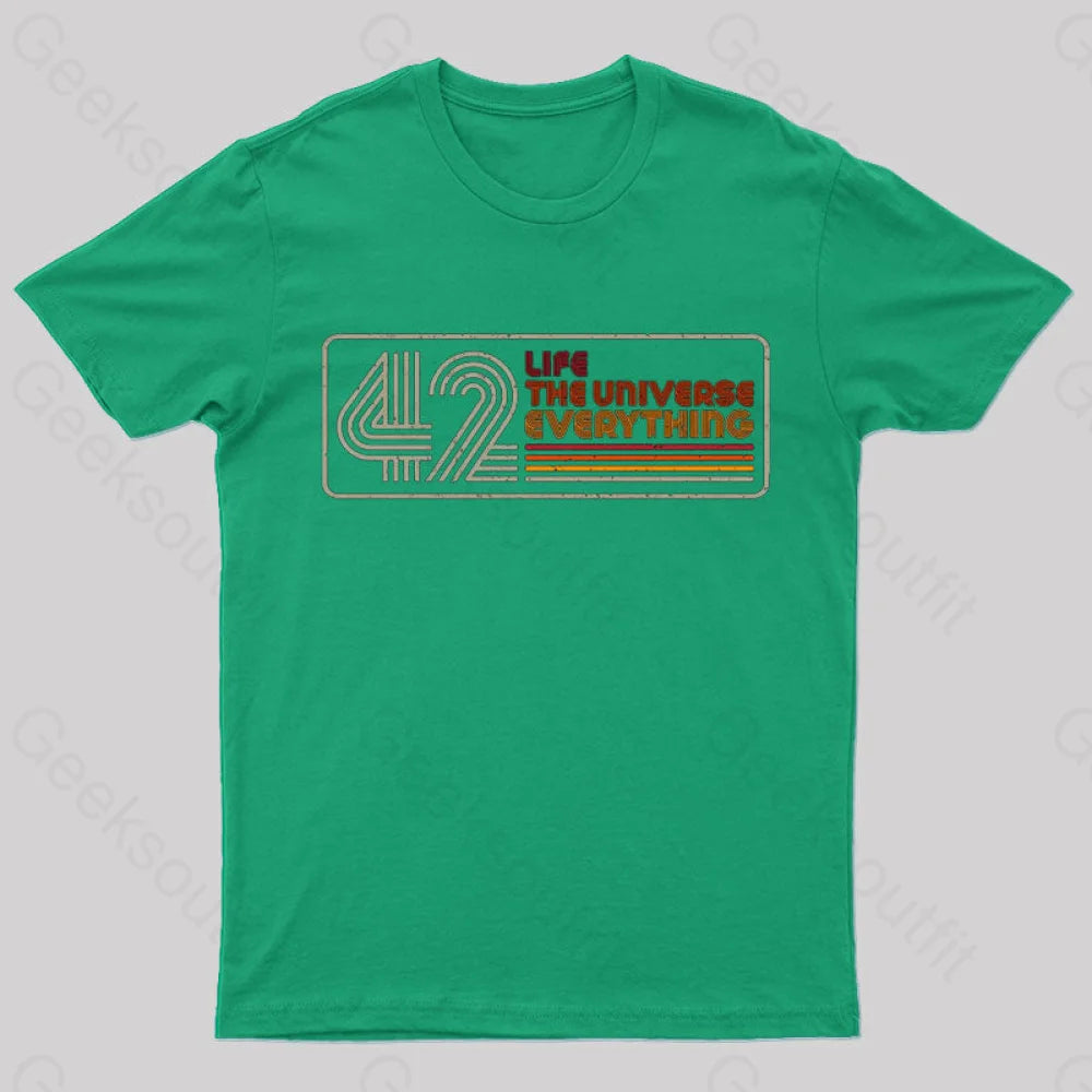 Retro 42 T-Shirt Green / S