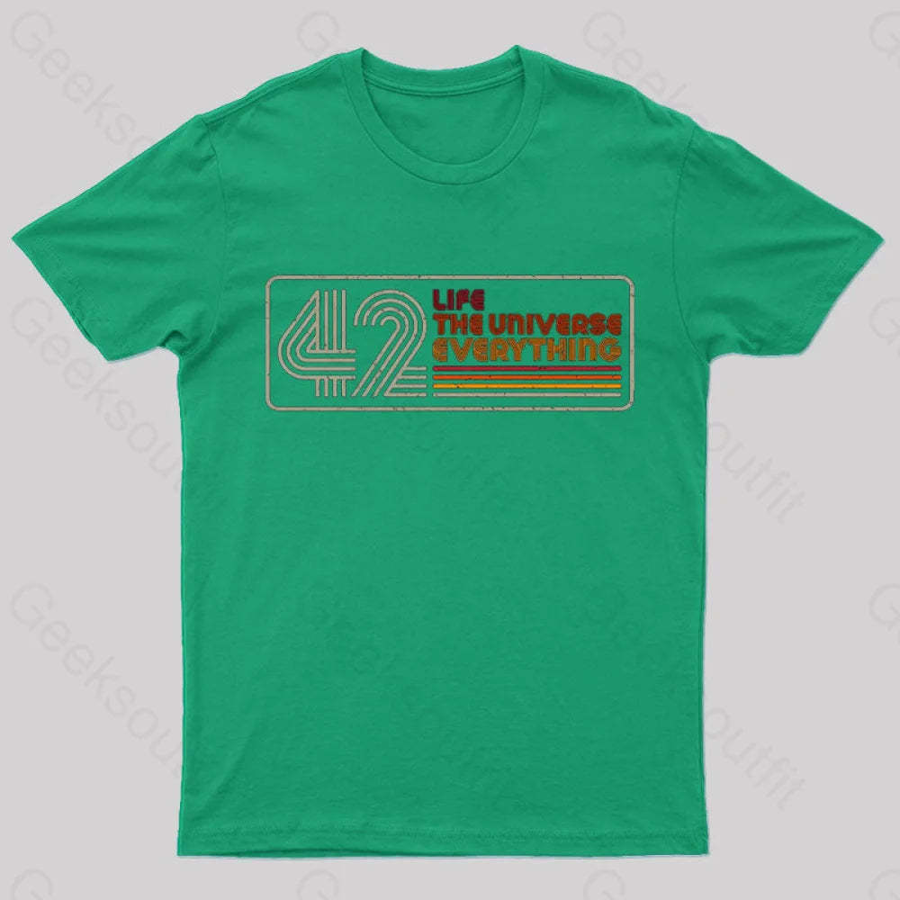Retro 42 T-Shirt Green / S