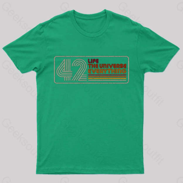 Retro 42 T-Shirt Green / S