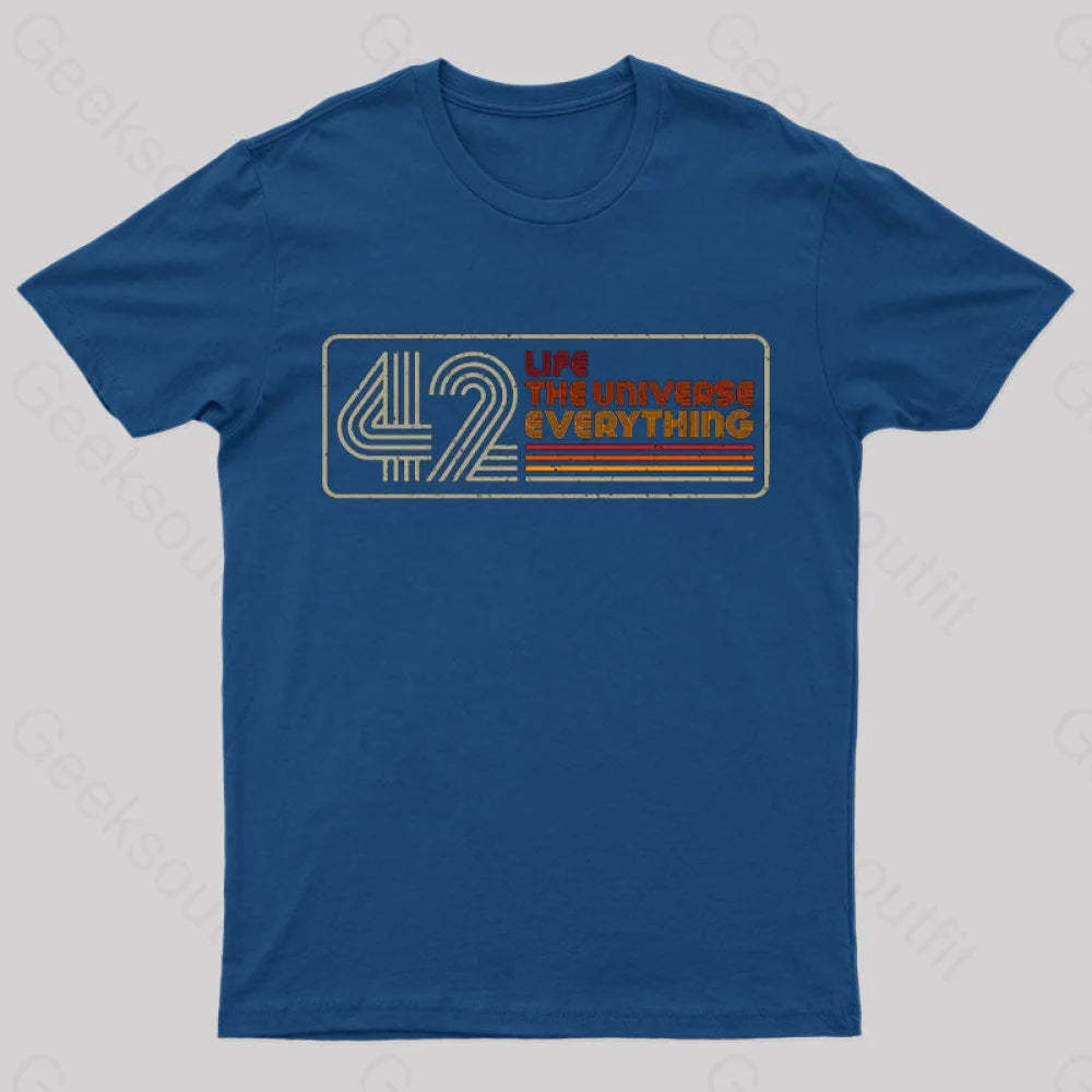 Retro 42 T-Shirt Navy / S
