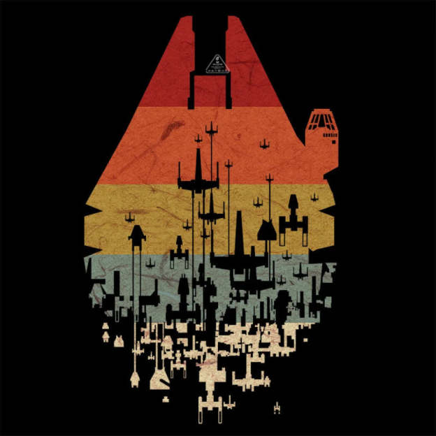 Retro Battleship Geek T-Shirt Yc