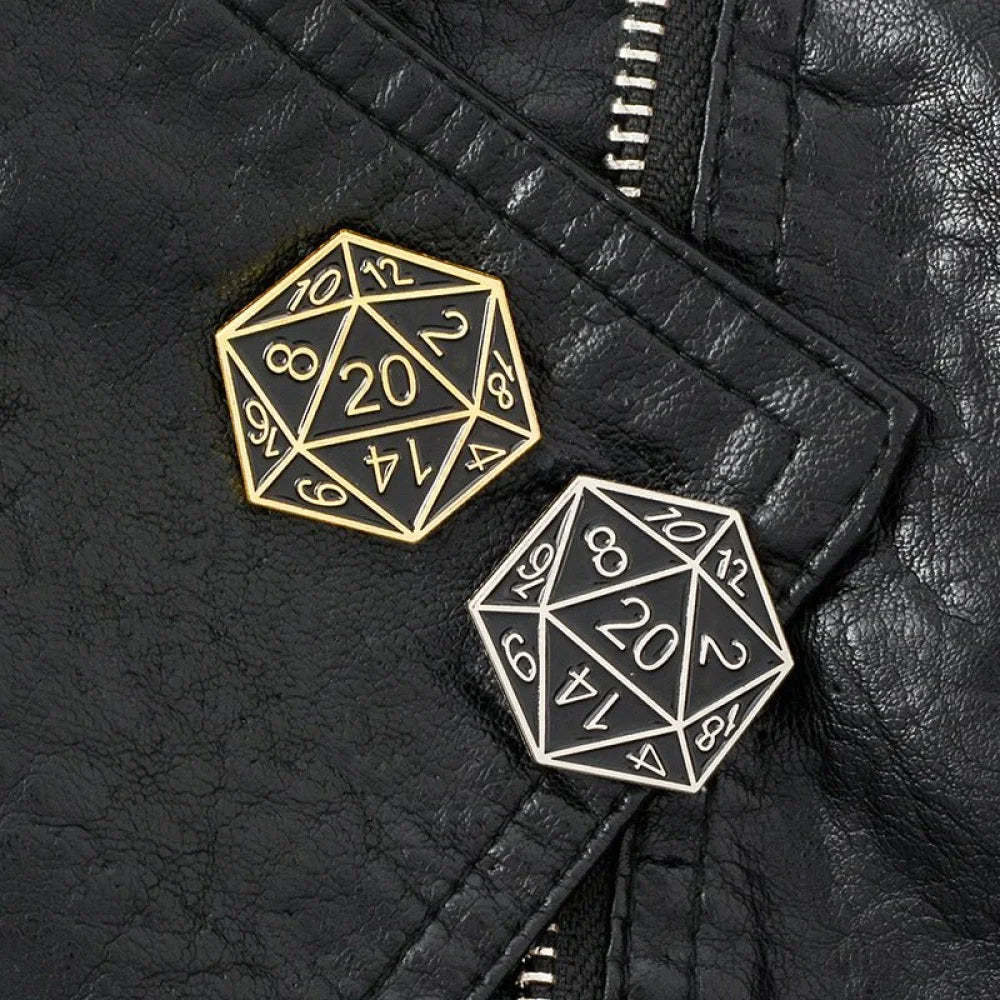 Retro D&D Enamel Pins - Geeksoutfit