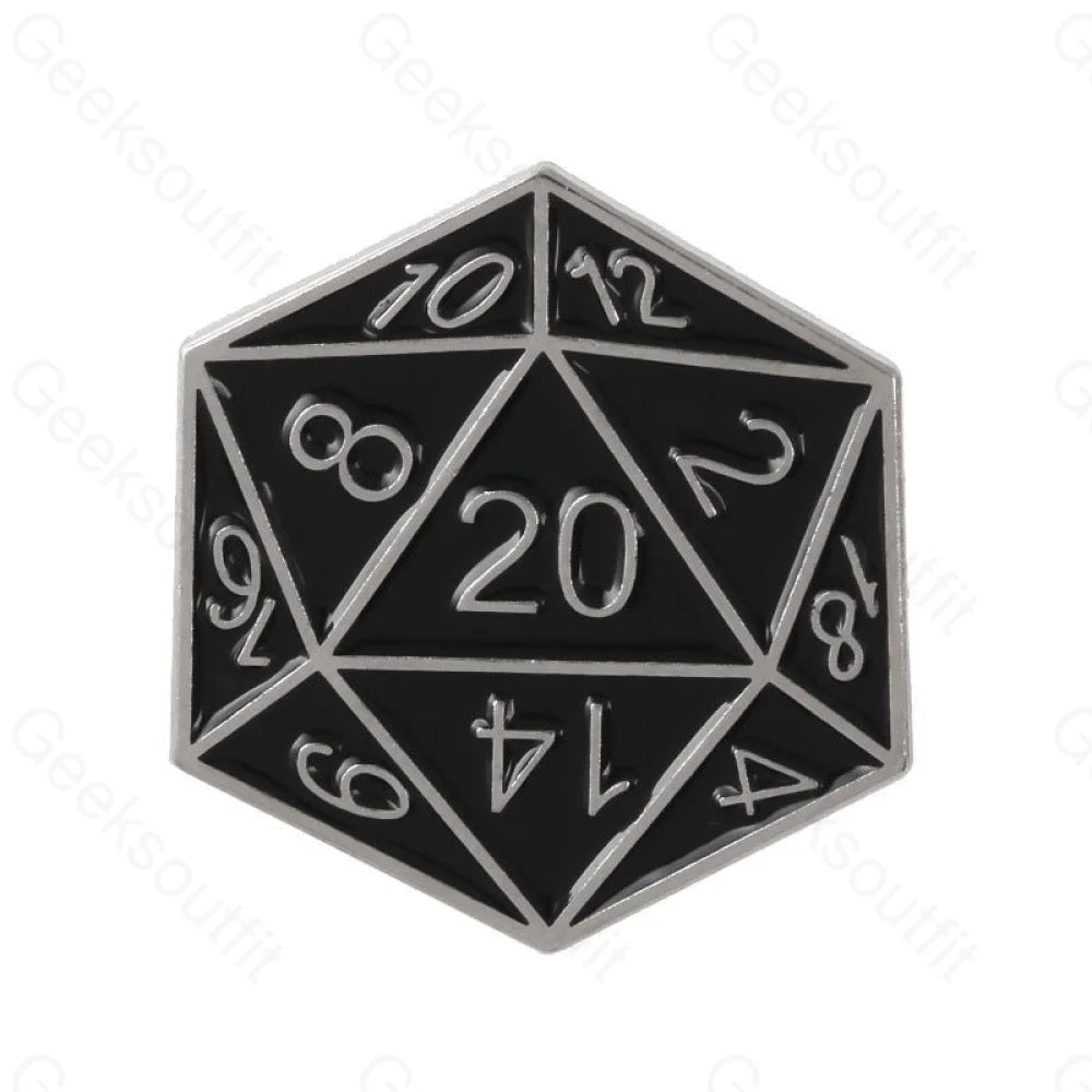 Retro D&D Enamel Pins - Geeksoutfit