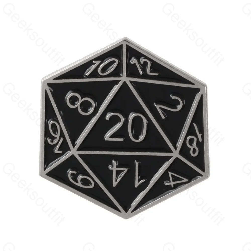 Retro D&D Enamel Pins - Geeksoutfit