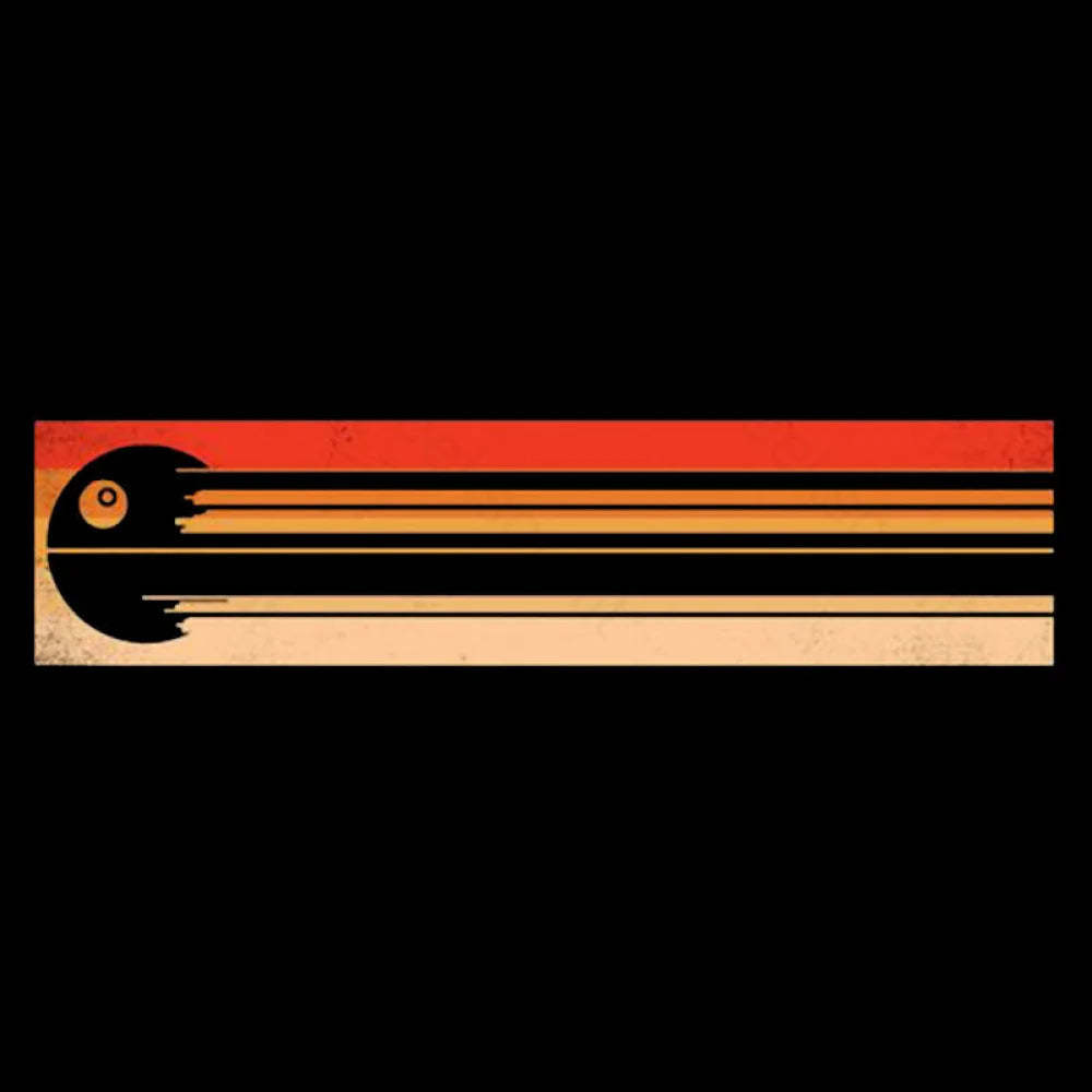 Retro Death Star Nerd T-Shirt