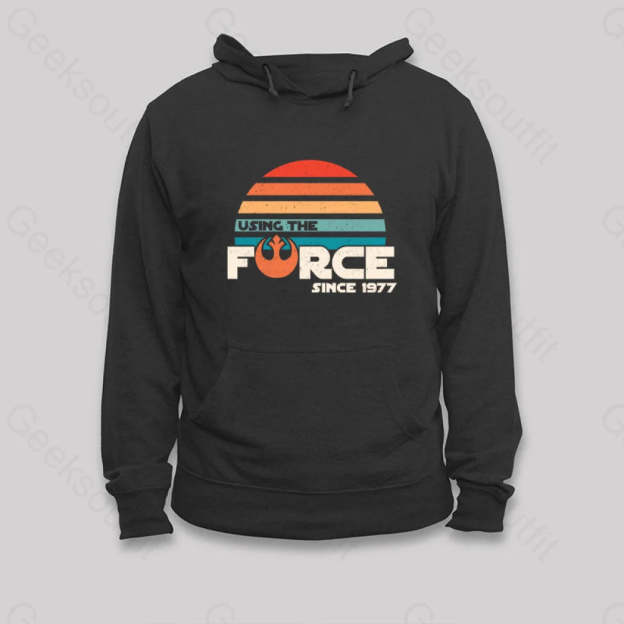 Retro Force ¡¯77¡¯ Hoodie Black / S