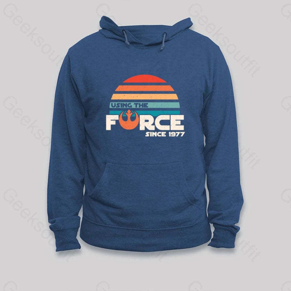 Retro Force ¡¯77¡¯ Hoodie Dark Blue / S