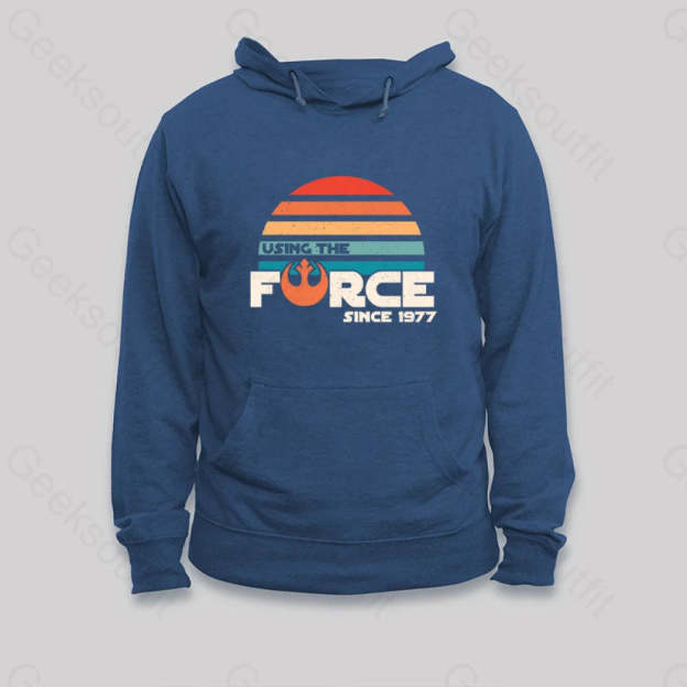 Retro Force ¡¯77¡¯ Hoodie Dark Blue / S