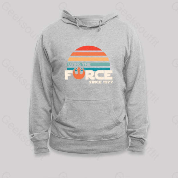 Retro Force ¡¯77¡¯ Hoodie Grey / S