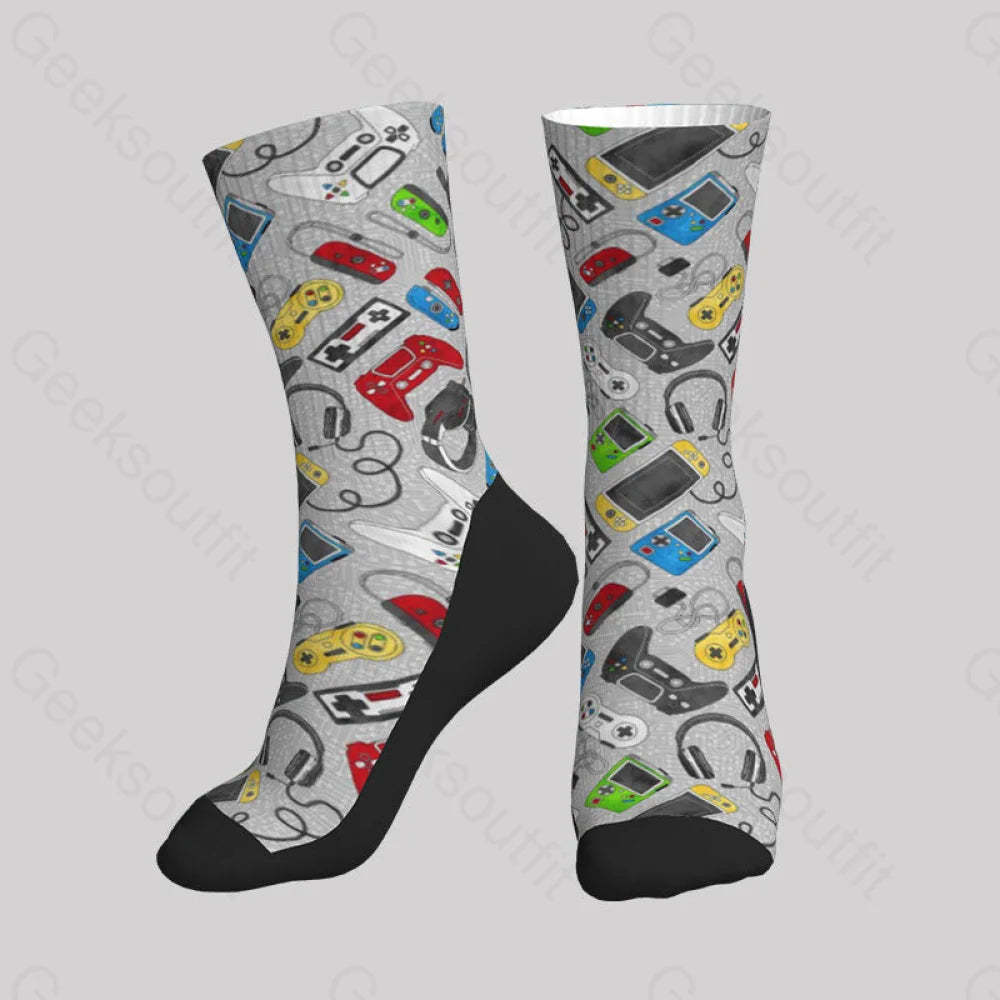 Retro Game Men’s Socks