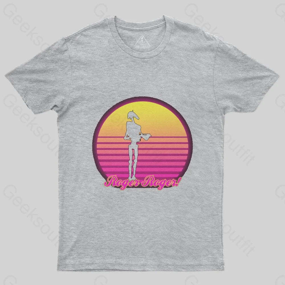 Retro Roger Battle Droid T-Shirt - Geeksoutfit