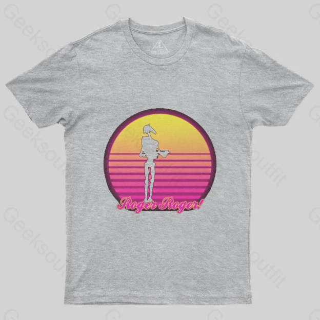 Retro Roger Battle Droid T-Shirt - Geeksoutfit